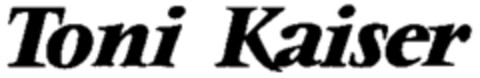 Toni Kaiser Logo (WIPO, 04/09/1997)