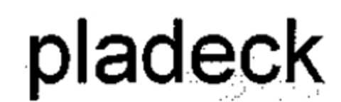 pladeck Logo (WIPO, 29.05.2006)