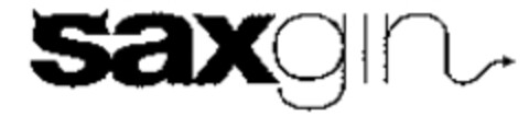 saxgin Logo (WIPO, 04/24/2007)