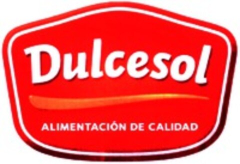 Dulcesol ALIMENTACIÓN DE CALIDAD Logo (WIPO, 01/15/2009)