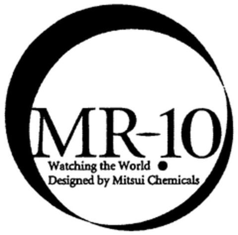 MR-10 Watching the World . Designed by Mitsui Chemicals Logo (WIPO, 08.06.2009)