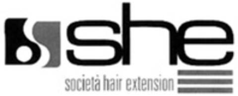 she società hair extension Logo (WIPO, 03.04.2009)