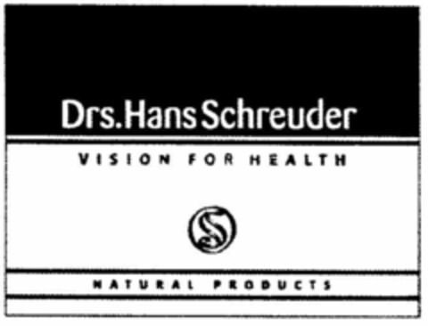 S Drs.Hans Schreuder VISION FOR HEALTH Logo (WIPO, 10.02.2011)