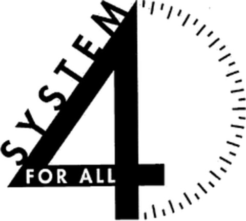 SYSTEM FOR ALL 4 Logo (WIPO, 05/26/2011)