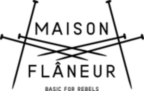 MAISON FLÂNEUR BASIC FOR REBELS Logo (WIPO, 15.09.2016)
