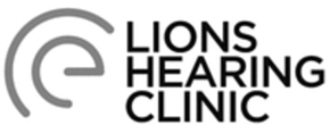 E LIONS HEARING CLINIC Logo (WIPO, 14.03.2017)