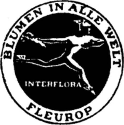 BLUMEN IN ALLE WELT FLEUROP INTERFLORA Logo (WIPO, 25.08.1948)