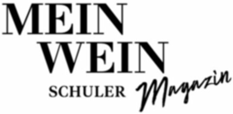 MEIN WEIN Magazin SCHULER Logo (WIPO, 06/12/2019)