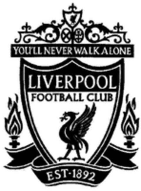 YOU'LL NEVER WALK ALONE LIVERPOOL FOOTBALL CLUB EST·1892 Logo (WIPO, 21.02.2022)