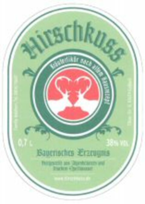 Hirschkuss Logo (WIPO, 20.10.2011)