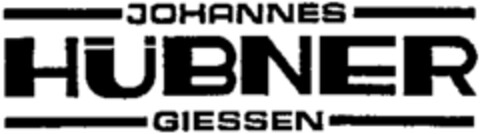 JOHANNES HÜBNER GIESSEN Logo (WIPO, 09/17/1983)