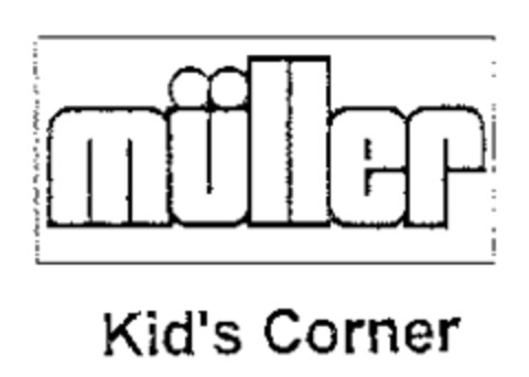 müller Kid's Corner Logo (WIPO, 07.02.1995)