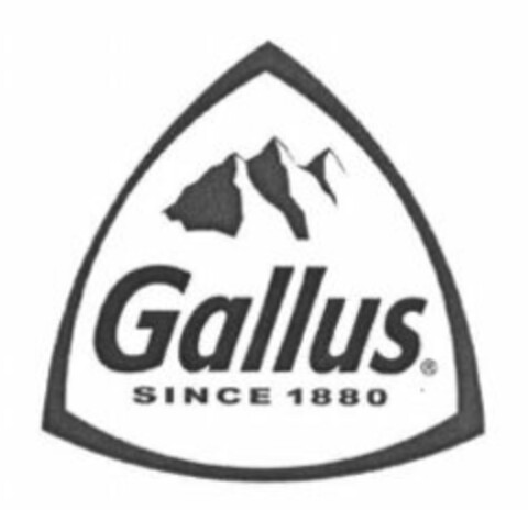 Gallus SINCE 1880 Logo (WIPO, 19.05.2006)