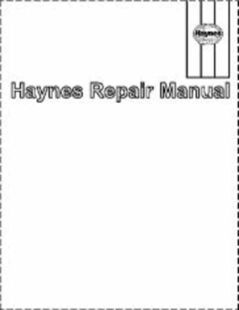 Haynes Repair Manual Haynes Logo (WIPO, 23.12.2010)