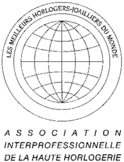 ASSOCIATION INTERPROFESSIONNELLE DE LA HAUTE HORLOGERIE LES MEILLEURS HORLOGERS-JOAILLIERS DU MONDE Logo (WIPO, 11.12.1998)