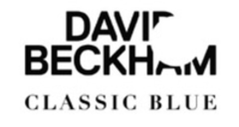 DAVID BECKHAM CLASSIC BLUE Logo (WIPO, 24.09.2013)