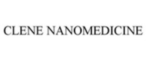 CLENE NANOMEDICINE Logo (WIPO, 03/31/2015)