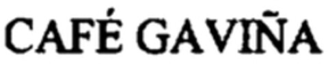 CAFÉ GAVINA Logo (WIPO, 03/07/2016)