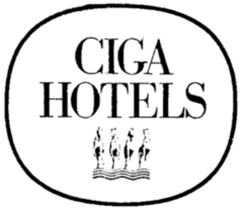 CIGA HOTELS Logo (WIPO, 08/25/1977)