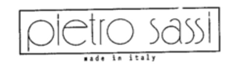 pietro sassi Logo (WIPO, 08/24/1987)