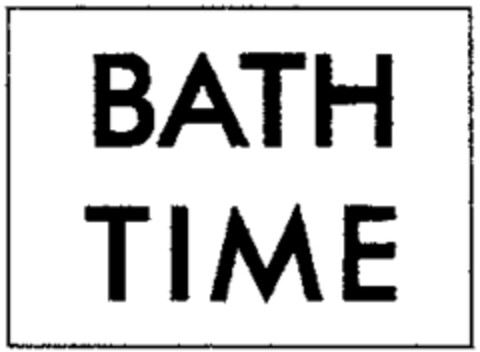 BATH TIME Logo (WIPO, 06.10.2000)