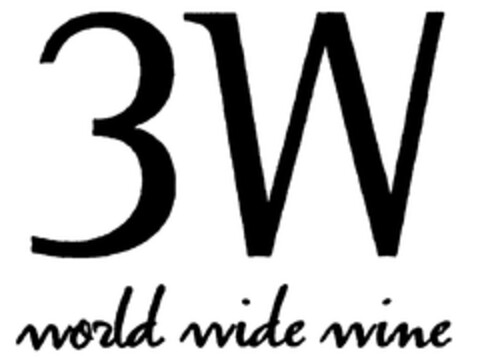 3W world wide wine Logo (WIPO, 09.01.2008)