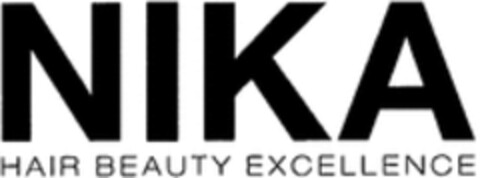 NIKA HAIR BEAUTY EXCELLENCE Logo (WIPO, 04.12.2015)