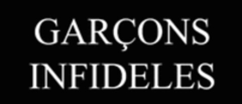 GARÇONS INFIDELES Logo (WIPO, 06/17/2016)