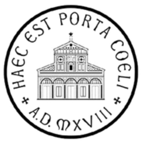 HAEC EST PORTA COELI A.D. MXVIII Logo (WIPO, 01/05/2017)