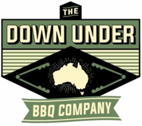 THE DOWN UNDER BBQ COMPANY Logo (WIPO, 31.01.2018)