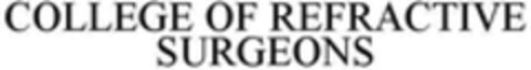 COLLEGE OF REFRACTIVE SURGEONS Logo (WIPO, 07/09/2018)