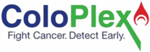 ColoPlex Fight Cancer. Detect Early. Logo (WIPO, 31.07.2018)