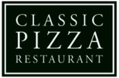 CLASSIC PIZZA RESTAURANT Logo (WIPO, 26.02.2019)