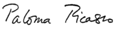 Paloma Picasso Logo (WIPO, 24.10.1990)