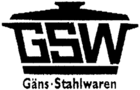 GSW Gäns Stahlwaren Logo (WIPO, 26.09.2000)