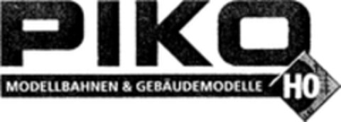 PIKO MODELLBAHNEN & GEBÄUDEMODELLE HO Logo (WIPO, 02.08.2002)