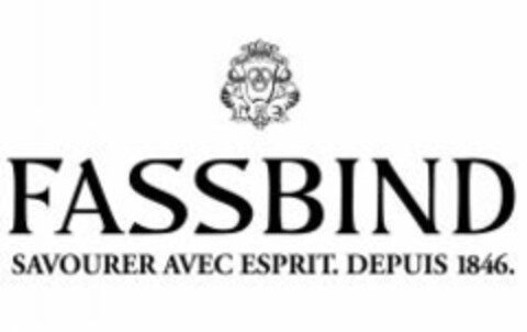 FASSBIND SAVOURER AVEC ESPRIT. DEPUIS 1846. Logo (WIPO, 01.05.2009)