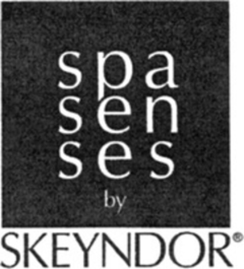 spasenses by SKEYNDOR Logo (WIPO, 27.08.2009)