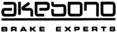 akebono BRAKE EXPERTS Logo (WIPO, 30.08.2010)