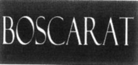 BOSCARAT Logo (WIPO, 01.10.2010)