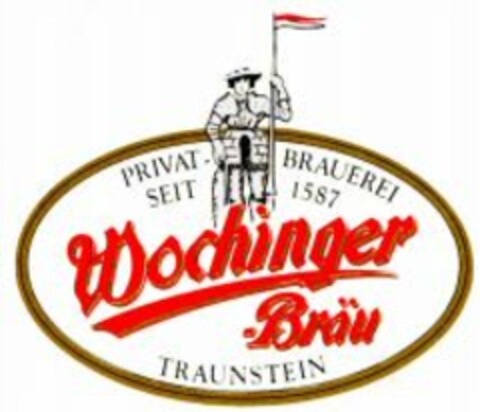Wochinger-Bräu PRIVAT BRAUEREI SEIT 1587 TRAUNSTEIN Logo (WIPO, 26.01.2011)