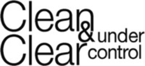 Clean & Clear under control Logo (WIPO, 08.04.2011)