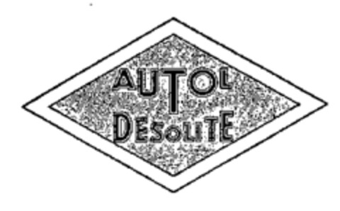 AUTOL DESOLITE Logo (WIPO, 07/31/1950)