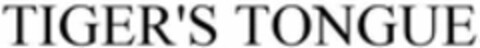 TIGER'S TONGUE Logo (WIPO, 03.12.2019)