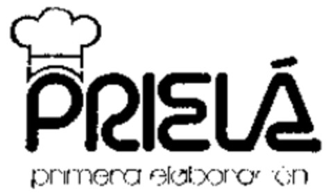 PRIELÁ primera elaboracion Logo (WIPO, 03/25/1997)