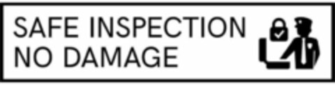 SAFE INSPECTION NO DAMAGE Logo (WIPO, 01/03/2018)