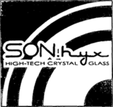 SON.hyx HIGH-TECH CRYSTAL GLASS Logo (WIPO, 05.04.2007)