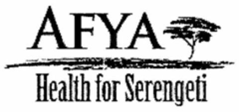 AFYA Health for Serengeti Logo (WIPO, 04/08/2008)