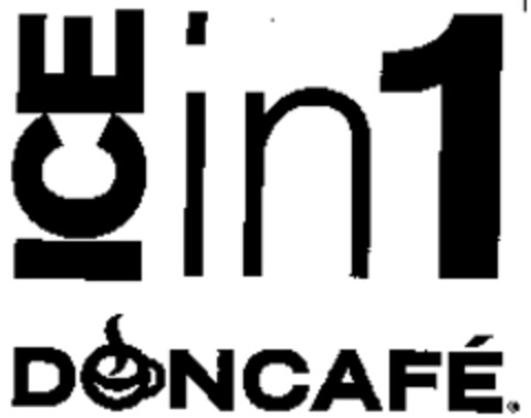 DONCAFÉ ICE in 1 Logo (WIPO, 04/30/2010)