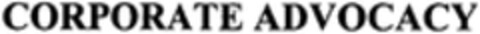 CORPORATE ADVOCACY Logo (WIPO, 12/18/2014)